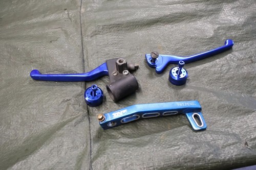 Bremshebel kit blau - kit, 564683